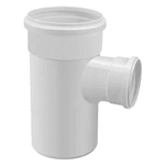 Tê Redução Esgoto Krona Dn 150mm x 150mm (6/4)