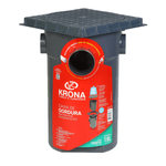 Caixa de Gordura com Cesto e Tampa Krona 250X230X100X100mm