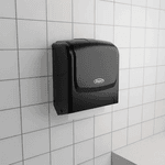 Porta Papel Toalha Interfolha Japi Mod.1 Preto – Dispenser Compacto e Resistente