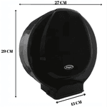 Suporte para Papel Higiênico Japi Brilhante Preto – alta Resistência