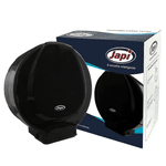 Suporte para Papel Higiênico Japi Brilhante Preto – alta Resistência