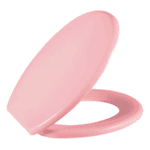 Assento Sanitário Oval Plástico Rosa 1 Astra Modelo TPJ/AS*RS1