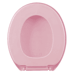 Assento Sanitário Oval Plástico Rosa 1 Astra Modelo TPJ/AS*RS1