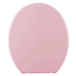 Assento Sanitário Oval Plástico Rosa 1 Astra Modelo TPJ/AS*RS1