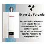 Aquecedor De Água Lz 2500de Gn Branco Lorenzetti