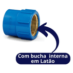 Luva Soldável Krona com Bucha de Latão 25mm x 3/4 – Kit com 20 Peças