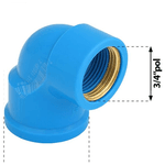 Joelho 90° Soldável Krona com Bucha de Latão 25mm x 3/4