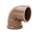 Kit com 50 Joelhos 90° Soldáveis Krona 25mm x (3/4)