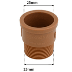 Adaptador Soldável Curto Krona 25mm (3/4&quot;) para Tubulação