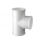 Tê Esgoto Pvc Dn 40x40mm 1 1/2 Branco Krona