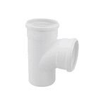 Tê Esgoto Pvc Dn 40x40mm 1 1/2 Branco Krona
