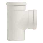 Tê Esgoto Pvc Dn 40x40mm 1 1/2 Branco Krona