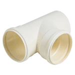 Tê Esgoto Pvc Dn 40x40mm 1 1/2 Branco Krona