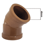 Joelho 45° Soldável Krona 40mm 1 1/2