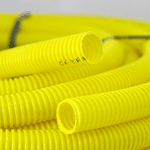 Conduíte Corrugado PVC Krona 25mm Amarelo (3/4) 50Mt