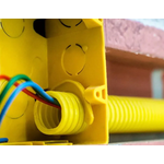 Conduíte Corrugado PVC Krona 25mm Amarelo (3/4) 50Mt