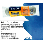 Rolo de Lã Carneiro Poliéster Atlas 23 cm 228/22