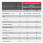 Pressurizador para Aquecedor de Água a Gás 220V 350W Rheem