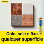 Kit 12 Unidades Selante Fixtudo Silicone Pu Cola Embaixo D'agua