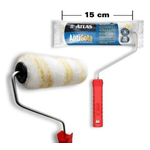 Rolo de Pintura AntiGota Poliamida 15cm com cabo Atlas