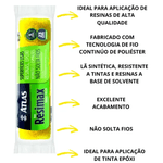 Rolo de Pintura Resimax Lã Sintética 23CM Atlas