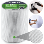 Fita Telada Reparos de 100mm x 20m para Reparos em Gesso, Drywall e Acartonado