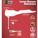 Chuveiro Lorenzetti Loren Shower Eletrônico 6800W 220V Branco