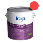 TINTA ESMALTE PREMIUM VERMELHO BRILHANTE 3,6L IRAJA