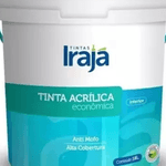 TINTA ACRILICA ECONOMICA BRANCO GELO BALDE 18 LTS IRAJA