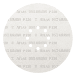Disco Abrasivo Papel 225mm Grão 220 com 5 Peças - AT516-220 Atlas