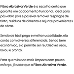 Fibra Abrasiva Pós-obra Atlas 115x290mm At95/40 