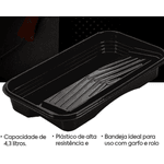 Bandeja Garfo Duplo Profissional 4 3 Litros At1492p Atlas 