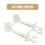 Assento Sanitário De Cores Marmorizado Oval Cor Preto Atlas
