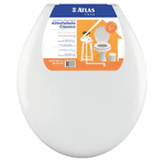 Assento Vaso Sanitário Clássico Almofadado Universal - Atlas Cor Branco
