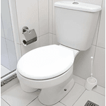 Assento Vaso Sanitário Clássico Almofadado Universal - Atlas Cor Branco