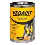 Manta Asfáltica Auto Adesivo Aluminio 20cm x10m Vedacit 