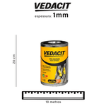 Manta Asfáltica Auto Adesivo Aluminio 20cm x10m Vedacit 