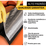 Manta Asfáltica Auto Adesivo Aluminio 20cm x10m Vedacit 