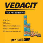 Fita Vedatudo 10cmx10m Vedação Impermeável Vedacit