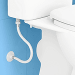 Engate Flexível De Pvc Alta Pressão 40 Cm Cor Branco Censi 