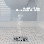 Adaptador para Ralos e Grelhas Cinza Astra