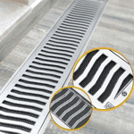 Grelha de Alumínio Com Tela 15x100 Costa Navarro