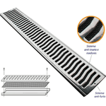 Grelha de Alumínio Com Tela 15x100 Costa Navarro