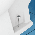 Fixação para Bacia Sanitária Mictório 10x90mm Aço Inoxidável Censi