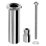 Prolongador C/ Castelo Abs Registro Deca/outros 10mm Cromado Brilhante Censi 