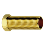 Prolongador de Castelo Em Latão Decapado Para Registro - 40 mm