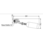 Torneira Boia Para Pequenos Reservátorios Compacta 1/2 Censi