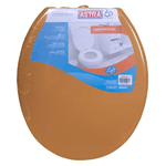 Assento Sanitário Oval Astra Caramelo Tpj/as*cm2