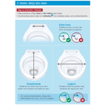 Assento Sanitário Oval Astra Caramelo Tpj/as*cm2