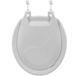 Assento Sanitário Oval Popular Branco Astra